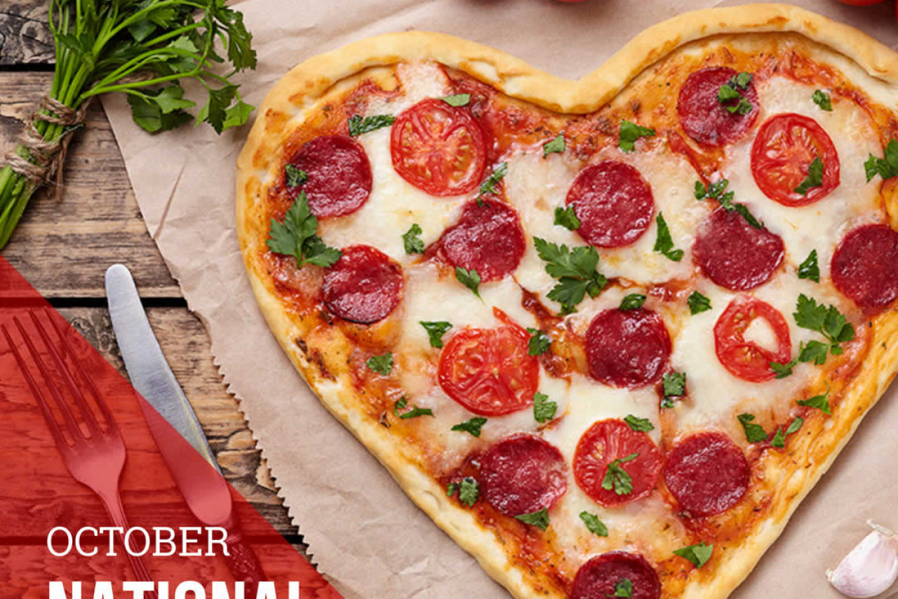 Happy National Pizza Month, October is National Pizza Month. We thank you  America's pizzerias and the amazing people of the pizzeria industry. Have  the BIGGEST October ever! Happy