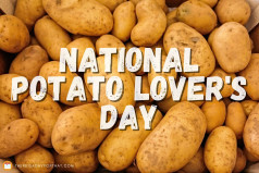 National Potato Lover's Day