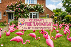 Pink Flamingo Day