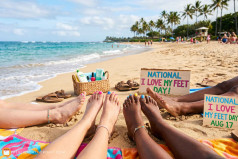 National I LOVE My feet Day
