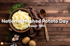 National Mashed Potato Day