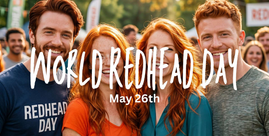 World Redhead Day around the world in 2027
