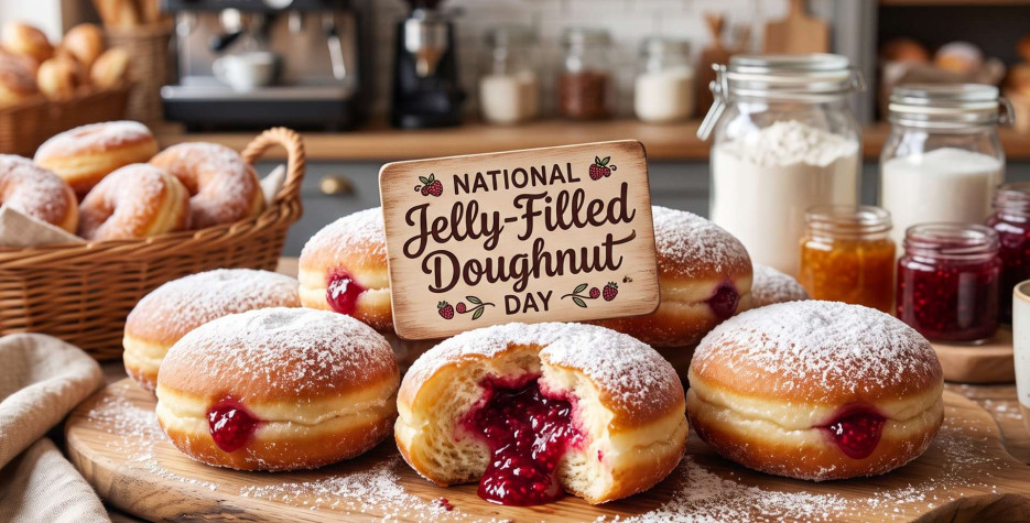National Jelly-Filled Doughnut Day in USA in 2027