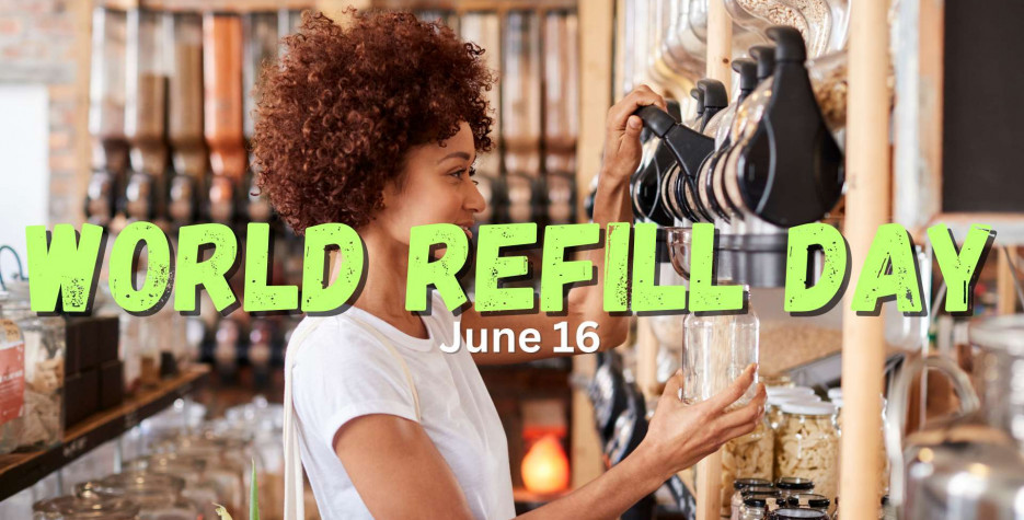 Join the reuse revolution this World Refill Day on June 16th! Discover how you can be part of the solution to plastic pollution and help create a more sustainable future.