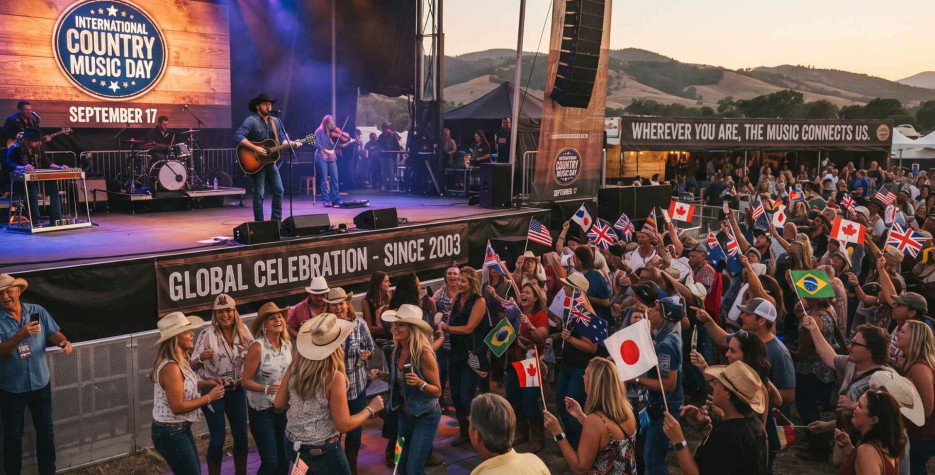 International Country Music Day around the world in 2027