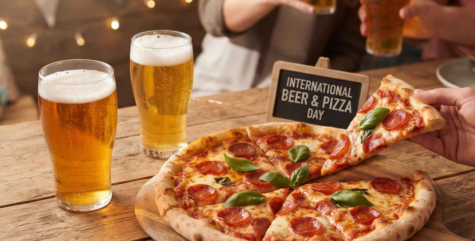International Beer and Pizza Day around the world in 2026