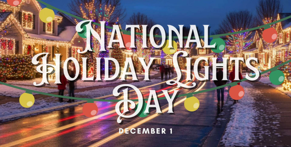 National Holiday Lights Day in USA in 2026