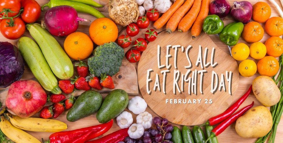 Let's All Eat Right Day in USA in 2025