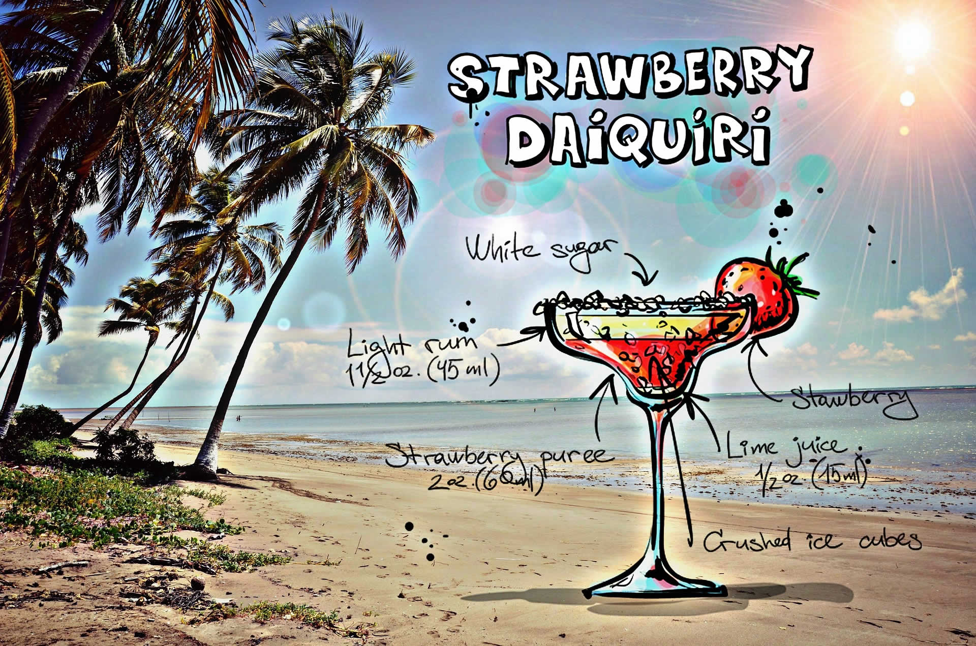 Strawberry Daiquiri Recipe